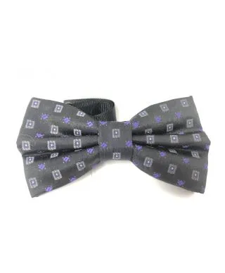 Papillon uomo - Nero e viola - Gogolfun.it