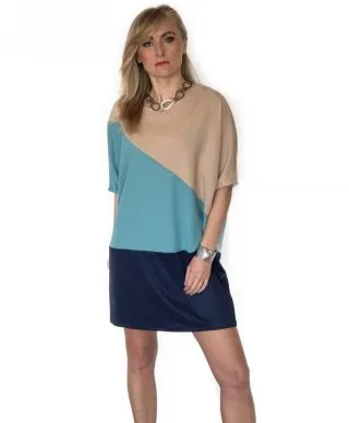 Vestito corto - Casual - Manica longuette