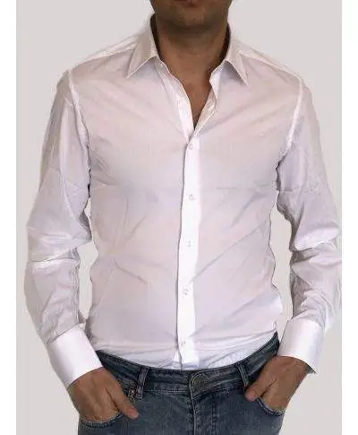 Camicia bianca uomo - Collo classico