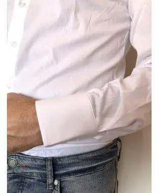 Camicia bianca uomo - Collo classico