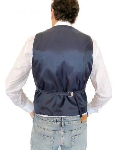 Gilet blu - Panciotto classico - Uomo