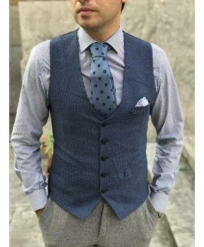 Gilet - Panciotto blu