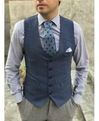 Gilet - Panciotto blu