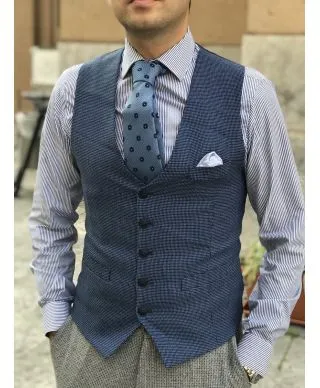 Gilet - Panciotto blu