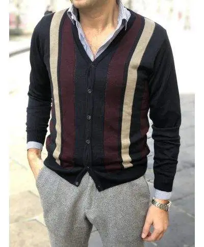 Maglione uomo - Modello Cardigan - Paul Miranda