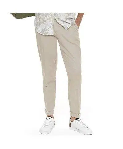 Paul Miranda - Pantaloni uomo chino - Beige - Made in Italy