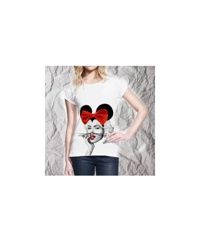 T-shirt donna - Bianca - Miky Marilyn