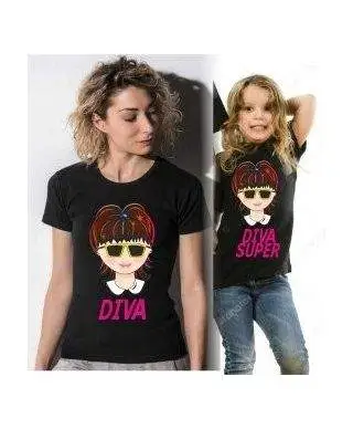 T-shirt mamma e figlia