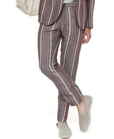 Paul Miranda - Pantaloni uomo di lino - Made in Italy