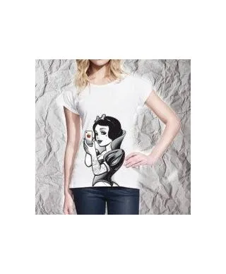 T-shirt donna - Immagini Vintage - Bianca Neve