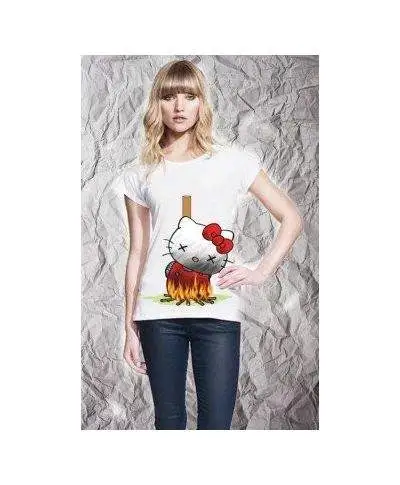 T-shirt divertente - Stampa Hello Kitty