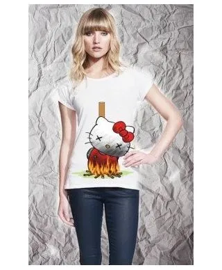 T-shirt divertente - Stampa Hello Kitty