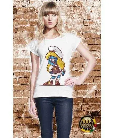 T-shirt donna - Stampa Puffetta