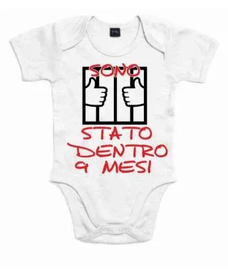 Body neonato - Personalizzati - Bianco