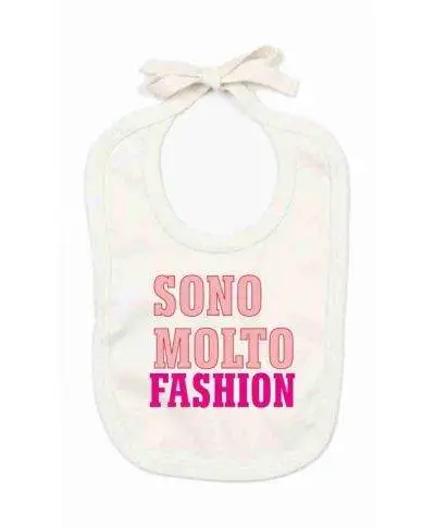 Bavaglino Neonato - Simpatico - Fashion