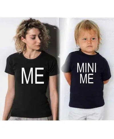 T-shirt a coppia mamma e figlio/a