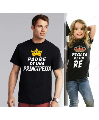 T-shirt Papà e figlia