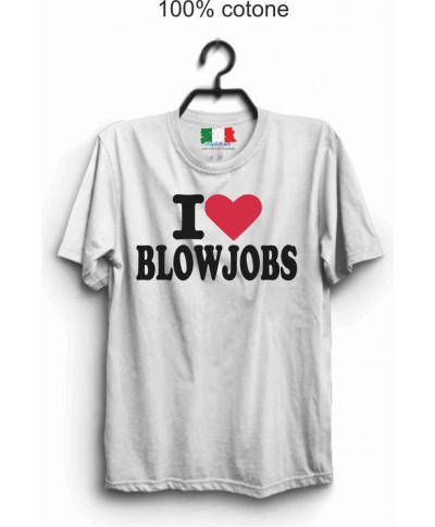 T-shirt donna - Stampa I love B. - Magliette divertenti