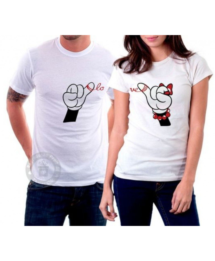 Set di t-shirt - Magliette per fidanzati 