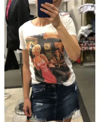 T shirt Marylin - Maglietta bianca da donna