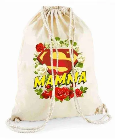 Zaino a sacca - Super mamma