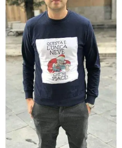 Felpa Natalizia - Divertente - L'unica neve