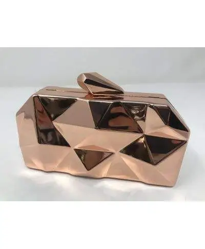 Pochette rosa - Borsetta da cerimonia con tracolla