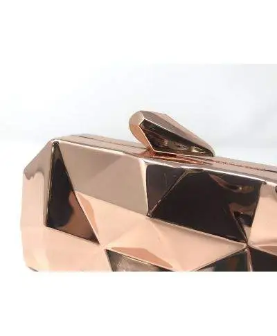 Pochette rosa - Borsetta da cerimonia con tracolla