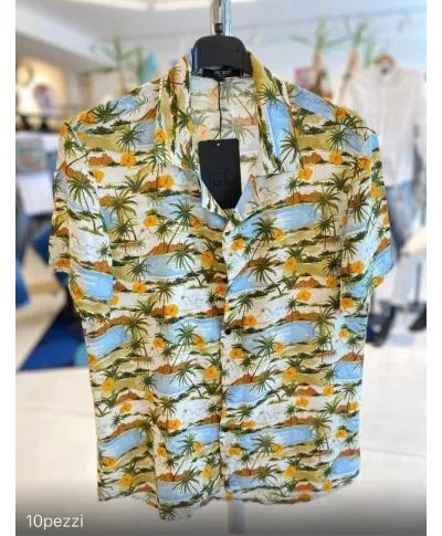 Camicia manica corta - Stampata