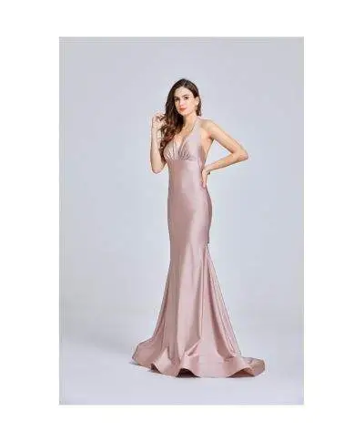 Vestito lungo elegante a sirena