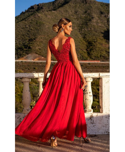 Vestito rosso lungo - Amada