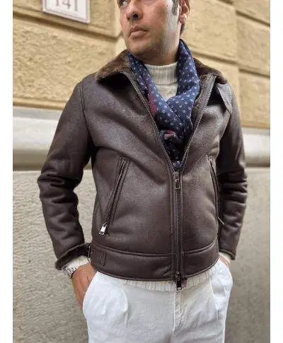 Pashmina invernale, unisex - Bordeaux blu