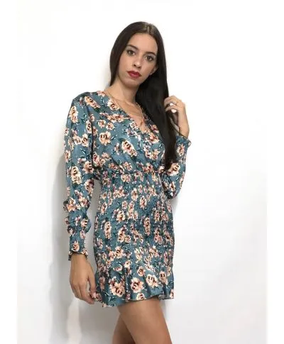 Vestito corto elegante a fiori - Giorgia
