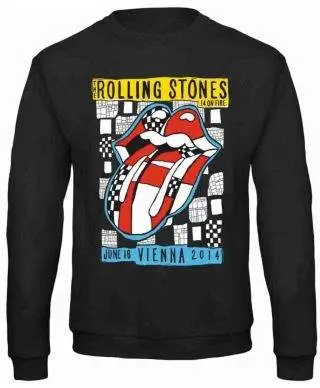 Felpa nera, Rolling stones - Felpe