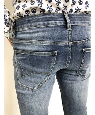 Jeans uomo, slim - Chiaro - Key Jey