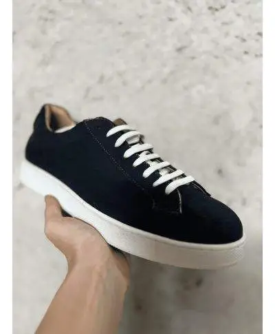 Scarpe uomo, blu - Casual - Moda giovane