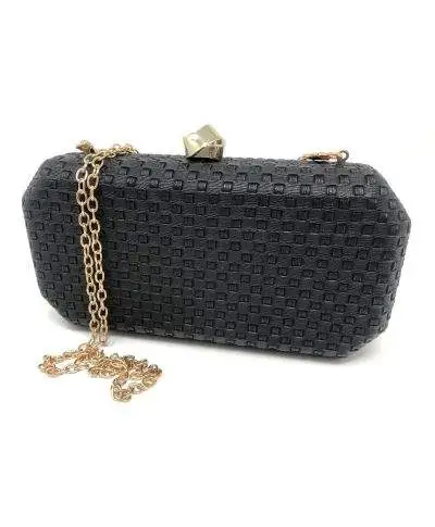 Pochette oro - Borsetta da cerimonia con tracolla