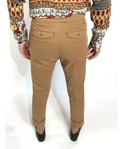 Pantaloni chino, cammello - Paul Miranda