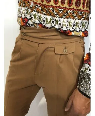 Pantaloni chino, cammello - Paul Miranda