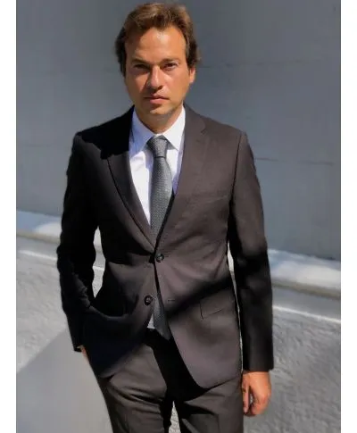 Abito nero uomo, elegante - Paul Martins