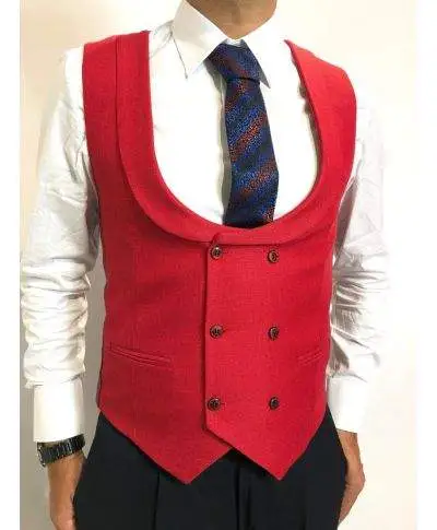 Gilet - Panciotto, rosso