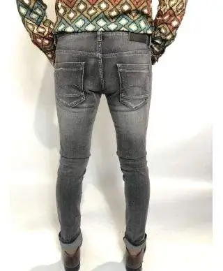 Jeans uomo, grigio - Key Jey