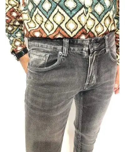 Jeans uomo, grigio - Key Jey