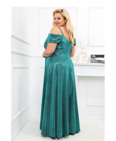 Vestito lungo model 208849 With You - Valentina lux - Vestiti eleganti taglie curvy - Gogolfun.it