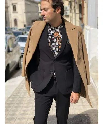 Abito nero uomo, elegante - Paul Miranda