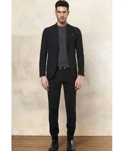 Abito nero uomo, elegante - Paul Miranda