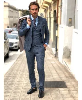 Abito uomo, elegante con Gilet