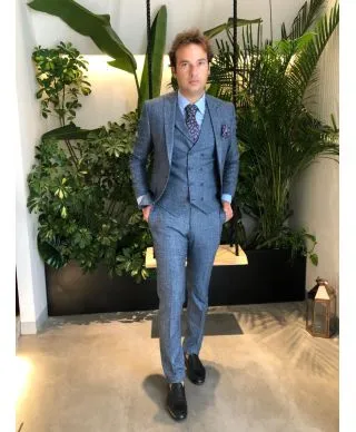 Abito uomo, elegante con Gilet