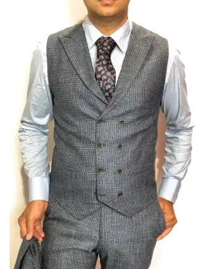 Abito uomo, elegante con Gilet