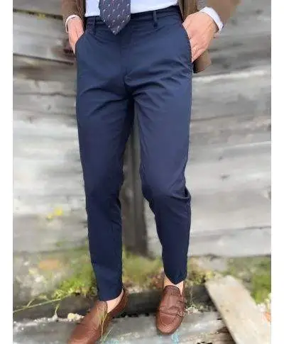 Pantalone estivo Kej Jey, blu - Primavera Estate